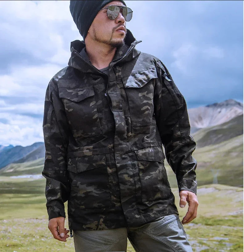 Veste M65 Tactique Militaire Homme – Hiver | Imperméable, Polaire, Chaude & Résistante - BLACKBEARD OUTDOOR INDUSTRIES