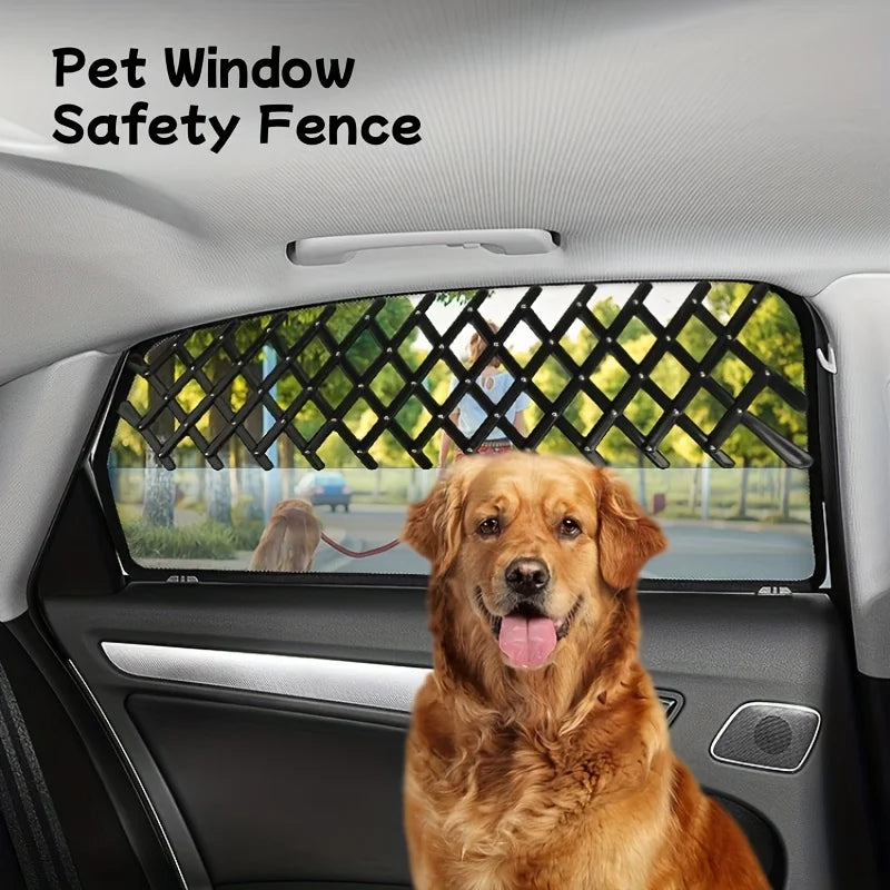 Grille de sécurité fenêtre de voiture chien