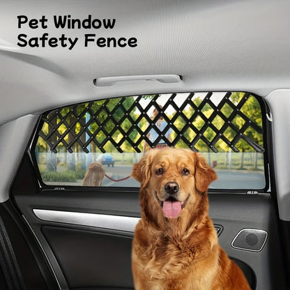 Grille de sécurité fenêtre de voiture chien