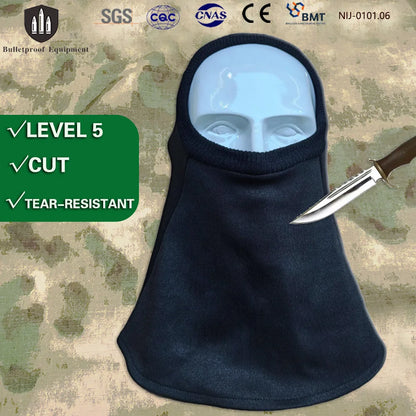 Cagoule Anti Coupure Niveau 5 EN388 Protection Tête