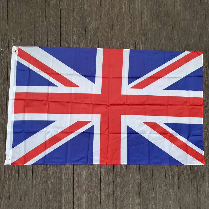 Drapeau du Royaume-Uni (Union Jack) 90x150 cm – Bannière en Polyester pour Décoration BLACKBEARD OUTDOOR INDUSTRIES