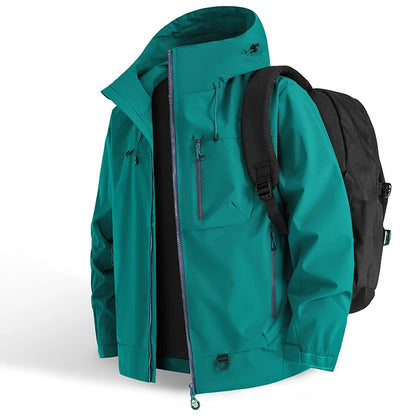 Veste Imperméable Outdoor Homme & Femme – Coupe-Vent Randonnée, Vélo, Pêche, Moto - BLACKBEARD OUTDOOR INDUSTRIES