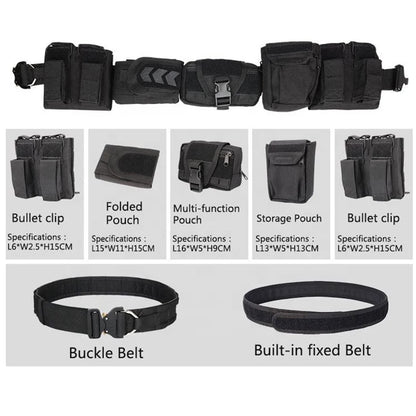 Ceinture Tactique YAKEDA Outdoor – Chasse, Forces de l'Ordre & Airsoft
