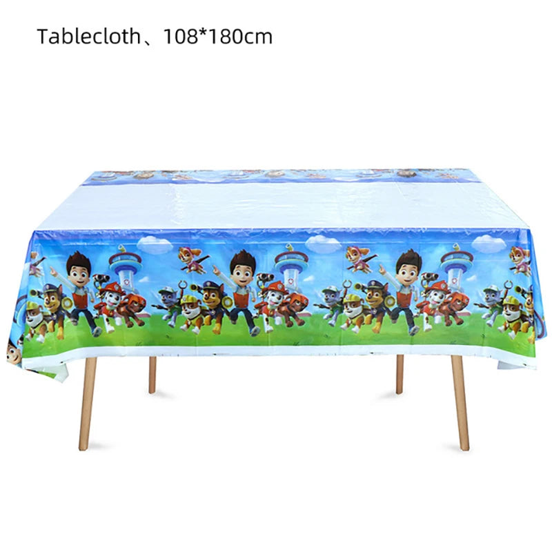 Paw Patrol nappe de table évènements festifs Ma boutique