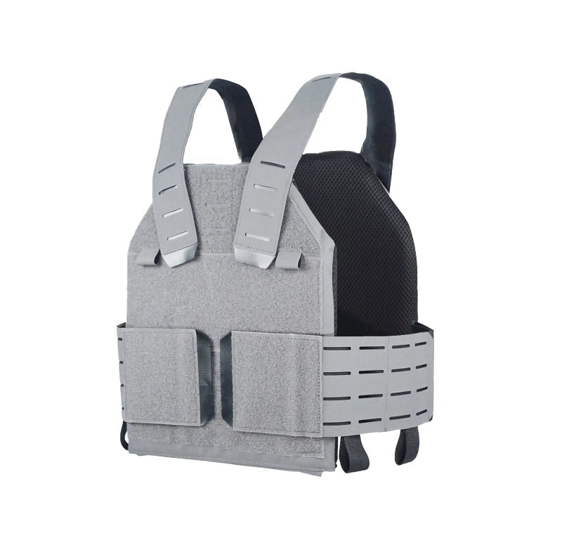 Gilet porte-plaques tactique