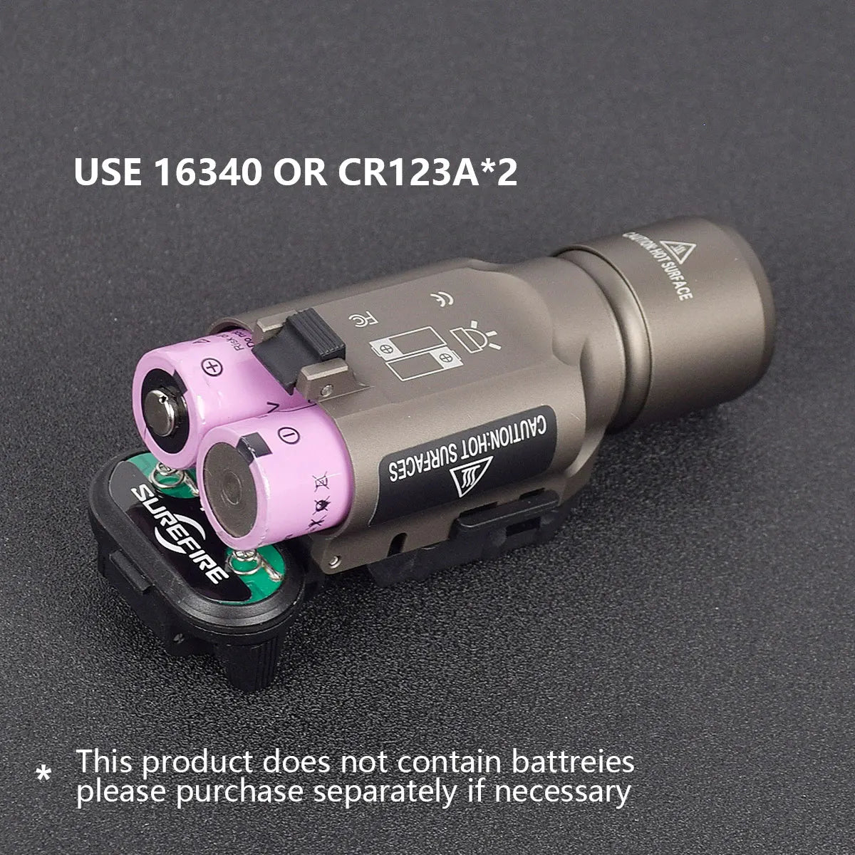 Lampe Tactique X300 Ultra / XH35 / X300V – LED Haute Puissance pour Rail 20mm - BLACKBEARD OUTDOOR INDUSTRIES