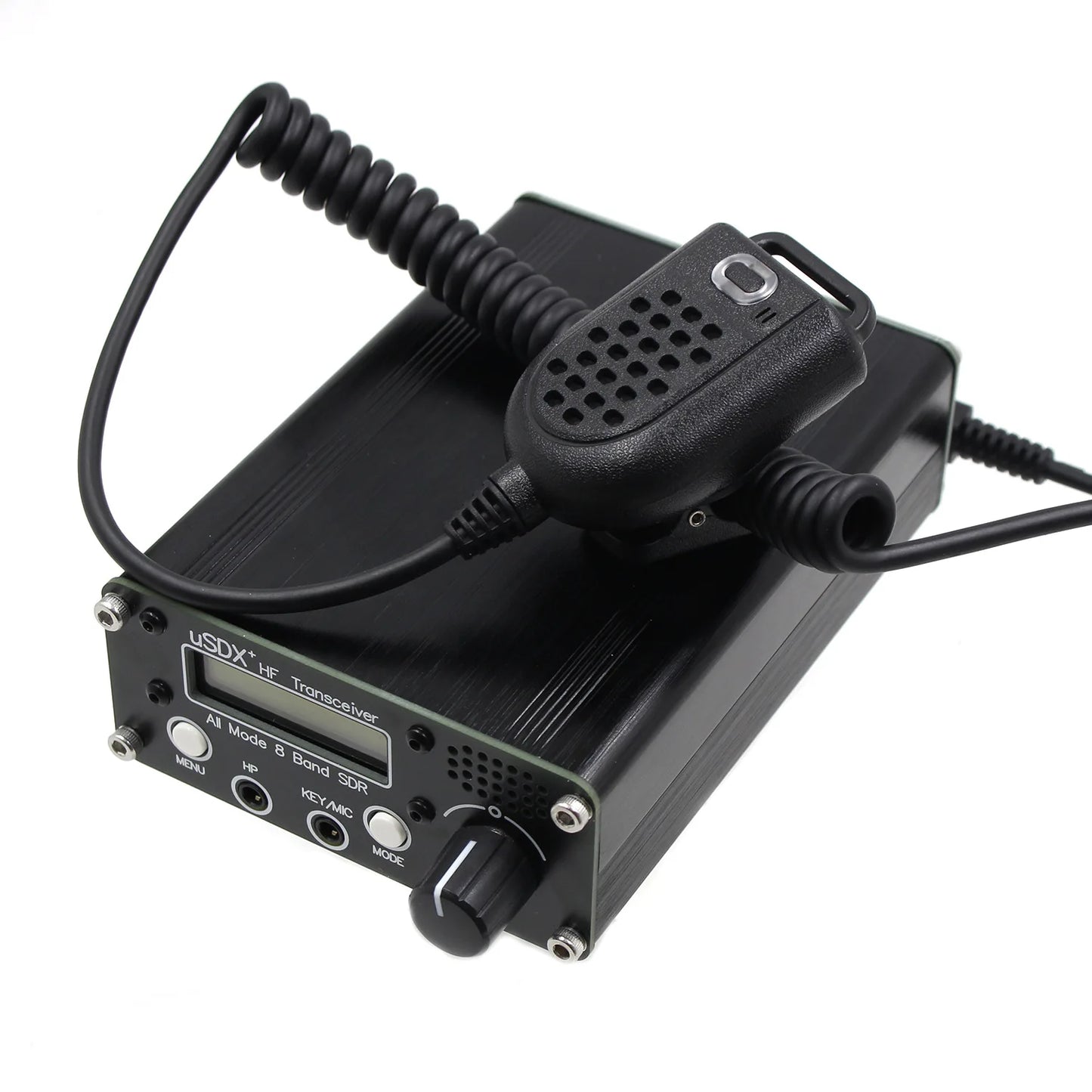 Émetteur-Récepteur SDR QRP USDX+ 3-5W – 8 Bandes HF, SSB/CW, Batterie 4000 mAh, Radio Amateur Portable