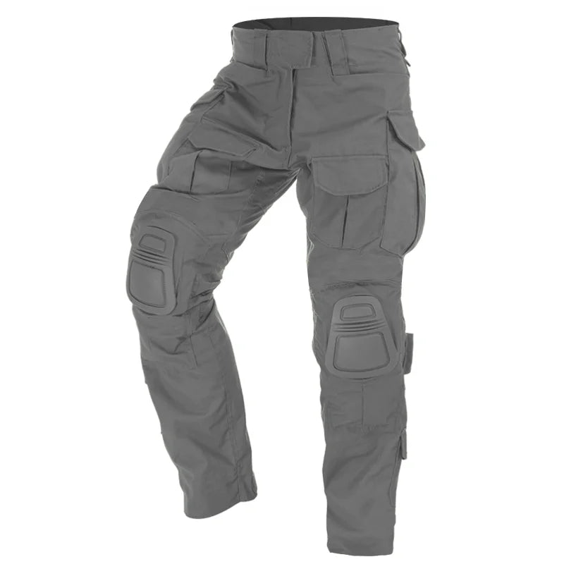 Pantalon de Combat Militaire avec Genouillères - Camouflage Multicam CP | Tactique, Travail et Chasse BLACKBEARD OUTDOOR INDUSTRIES