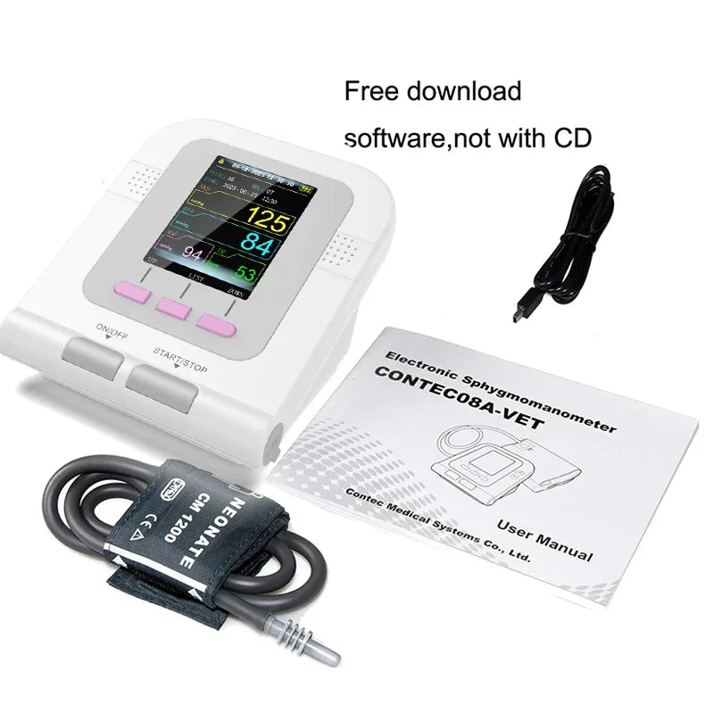 CONTEC08A Moniteur de Tension Artérielle Électronique pour Animaux (Vétérinaire) Ma boutique