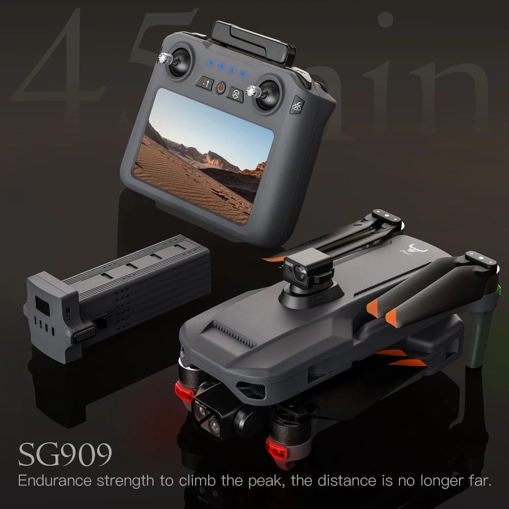 Teeggi SG909 MAX – Drone GPS 4K | 360° | Gimbal 3 Axes | Portée 6 km | +30 min - BLACKBEARD OUTDOOR INDUSTRIES