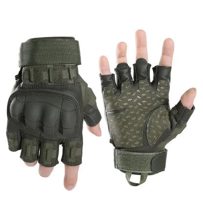 Gants Tactiques écran Tactile – Coque Rigide, Antidérapants, Doigts Complets ou Coupés