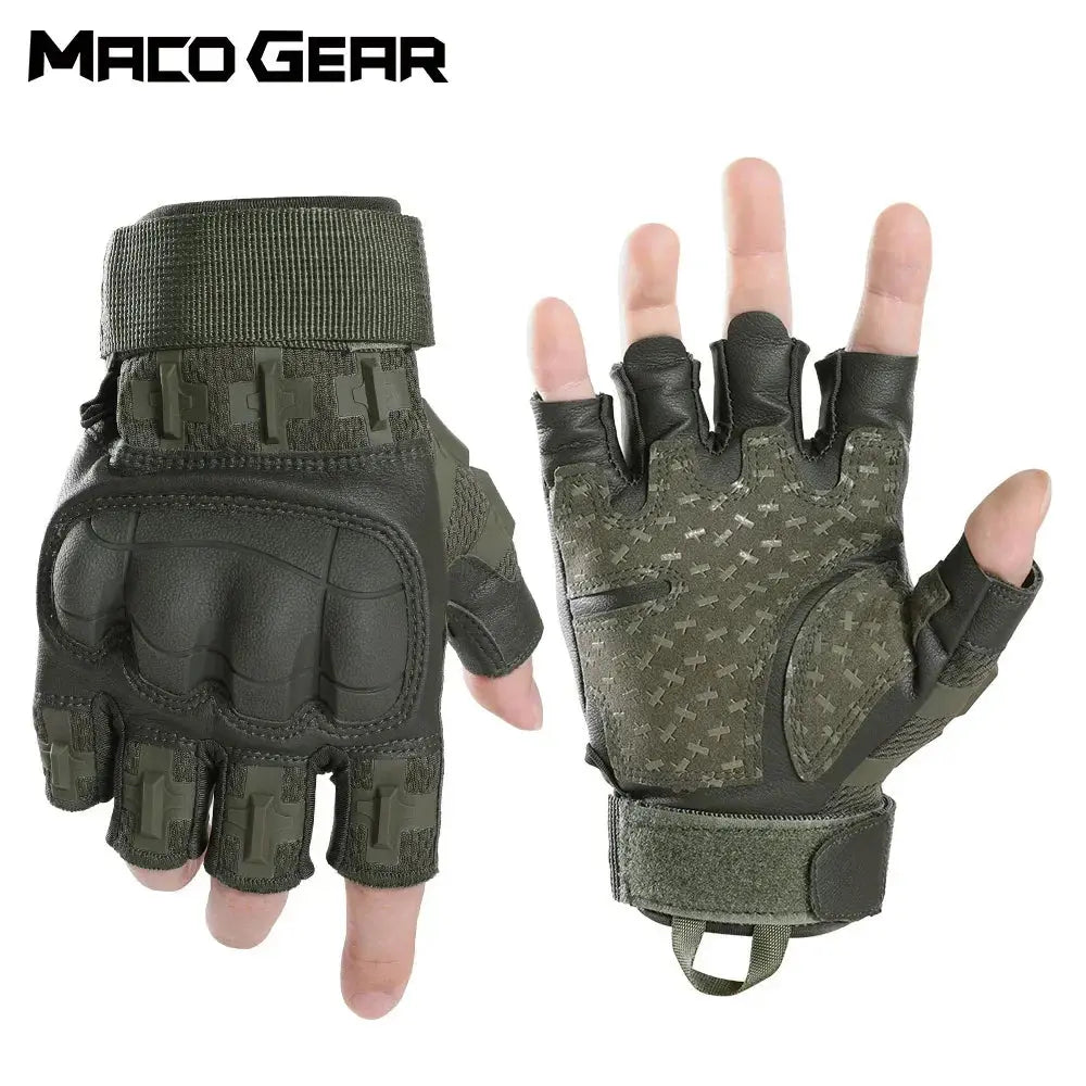 Gants Tactiques Full Finger / Half Finger – Protection & Sensibilité Écran Tactile Ma boutique