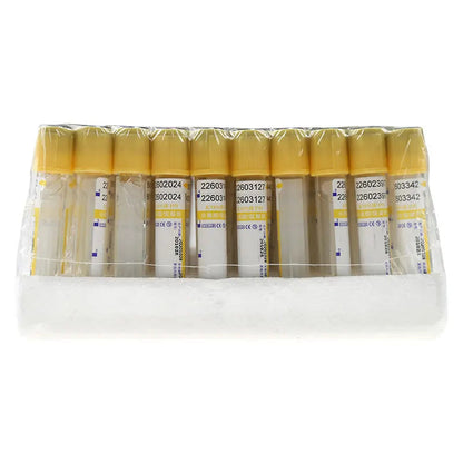 Tubes de Prélèvement Sanguin Sous Vide Jetables avec Gel de Séparation et Activateur de Coagulation – 10ml (10 ou 50 pièces) Ma boutique