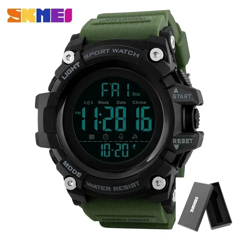 Montre Digitale Sport Homme SKMEI 1384 – Résistante et Multifonction - BLACKBEARD OUTDOOR INDUSTRIES