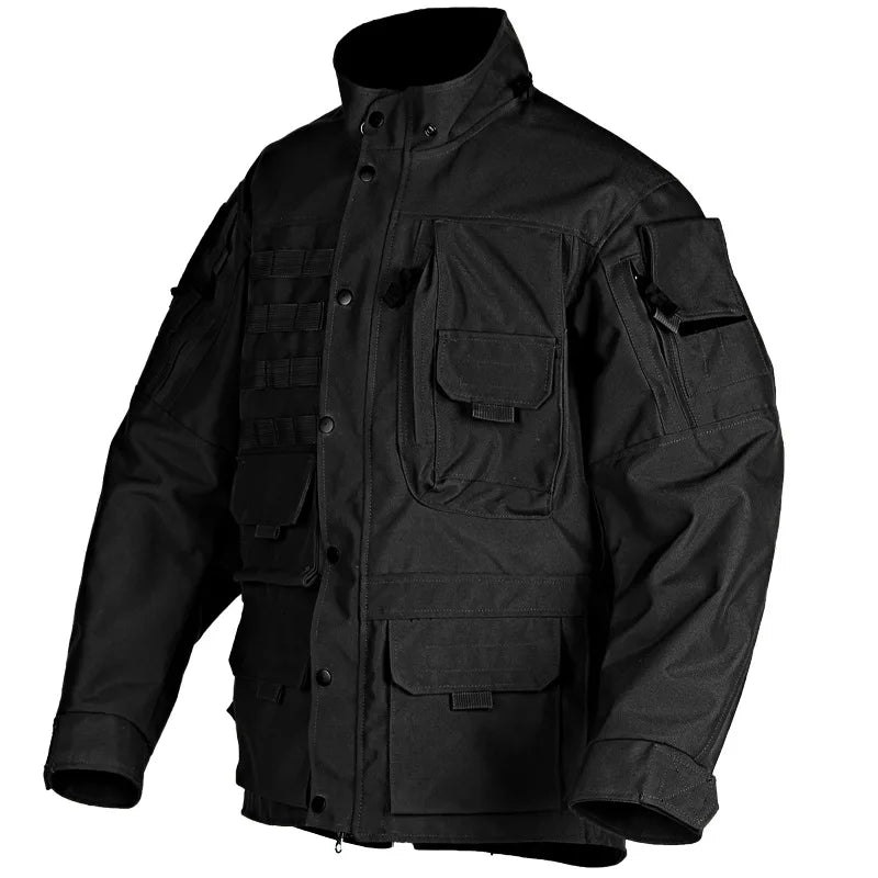 Veste d'Hiver Multifonctionnelle pour Homme – Veste Imperméable, Ample et Confortable avec Capuche Détachable BLACKBEARD OUTDOOR INDUSTRIES