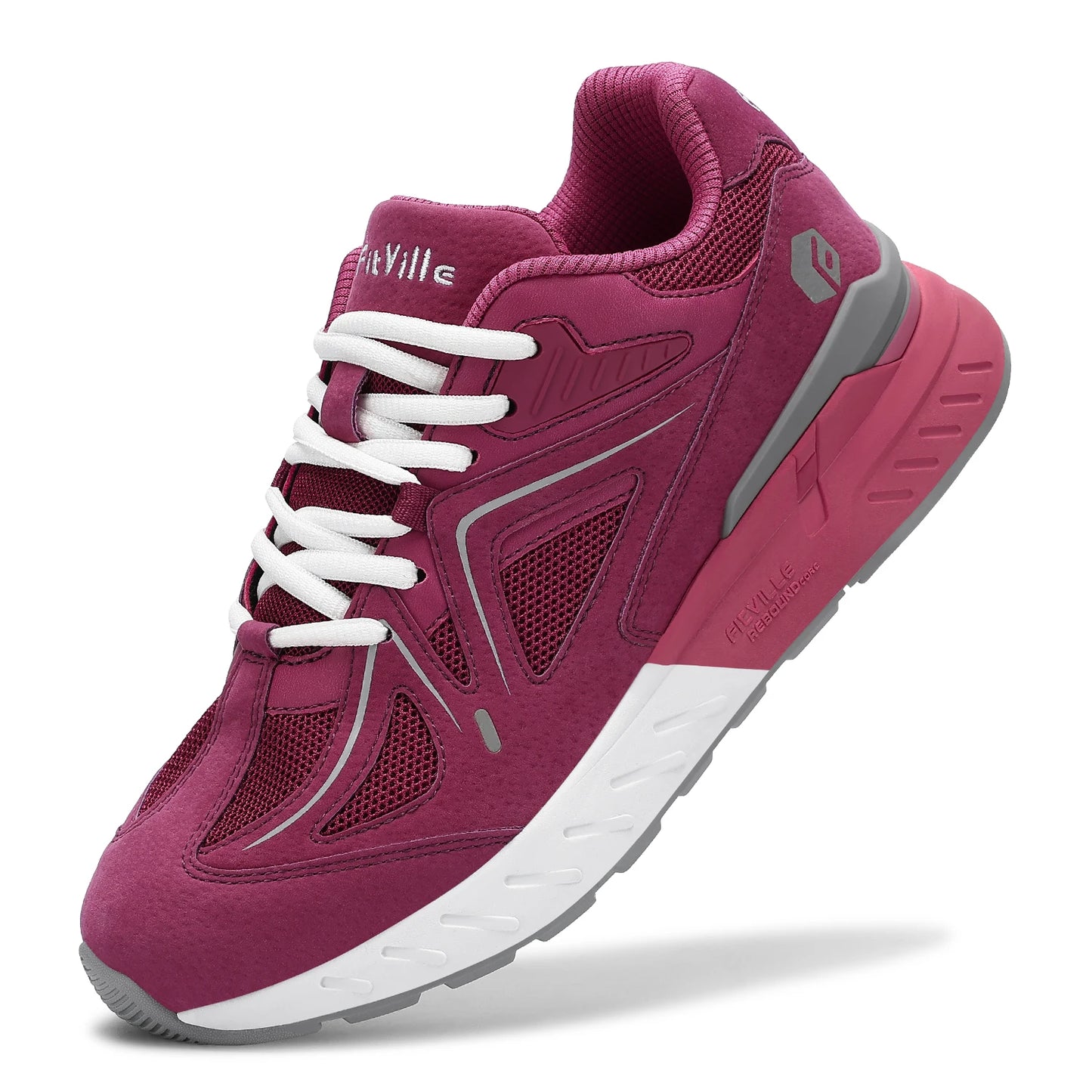 Chaussures de Marche Femme Larges FitVille – Fasciite Plantaire & Pieds Plats