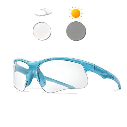 OMEKOL Lunettes Photochromiques Cyclisme – VTT, Running & Outdoor