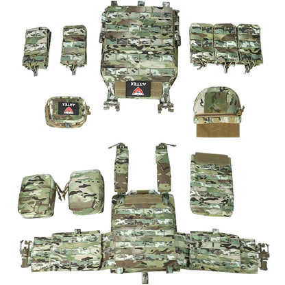 porte plaque Artex Quick Release MOLLE 1000D - BLACKBEARD OUTDOOR INDUSTRIES