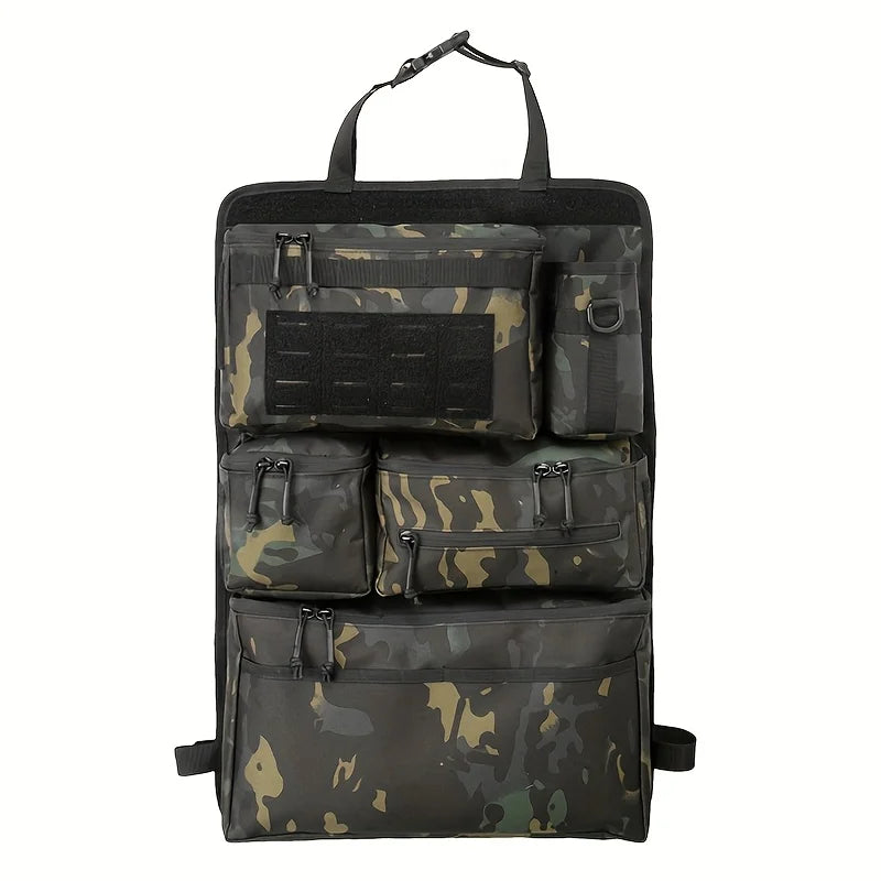 Sac de rangement tactique pour voiture pliable en polyester