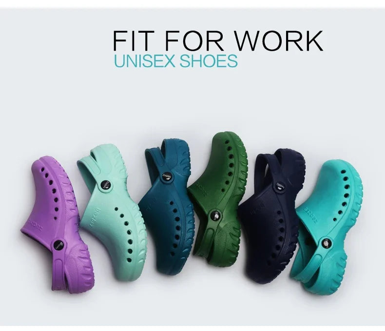 Chaussures Médicales Unisexes - Sabots, Ultra-légers, Non-glissants pour Salle d'Opération BLACKBEARD OUTDOOR INDUSTRIES