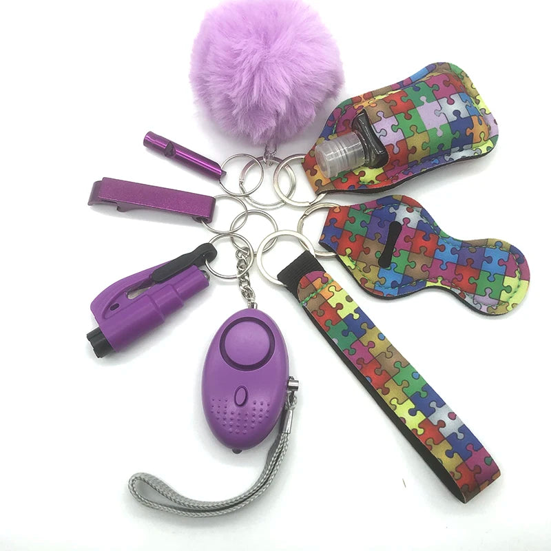 Porte-clés de survie pour femme, modèles au choix