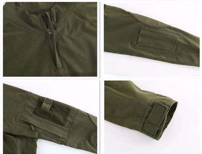 T-shirt Tactique Camouflage Longues Manches – ESDY A1 - BLACKBEARD OUTDOOR INDUSTRIES