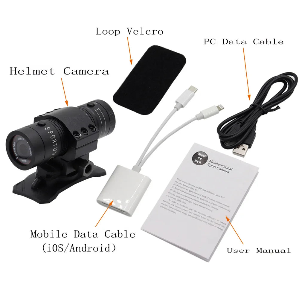 Caméra de Casque Tactique 720P/1080P – Caméra Sport avec Fonction Vidéo et Photo pour Chasse, Airsoft et Wargames BLACKBEARD OUTDOOR INDUSTRIES