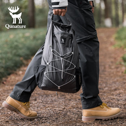 Sac à dos pliable léger déperlant en nylon, randonnée et voyage