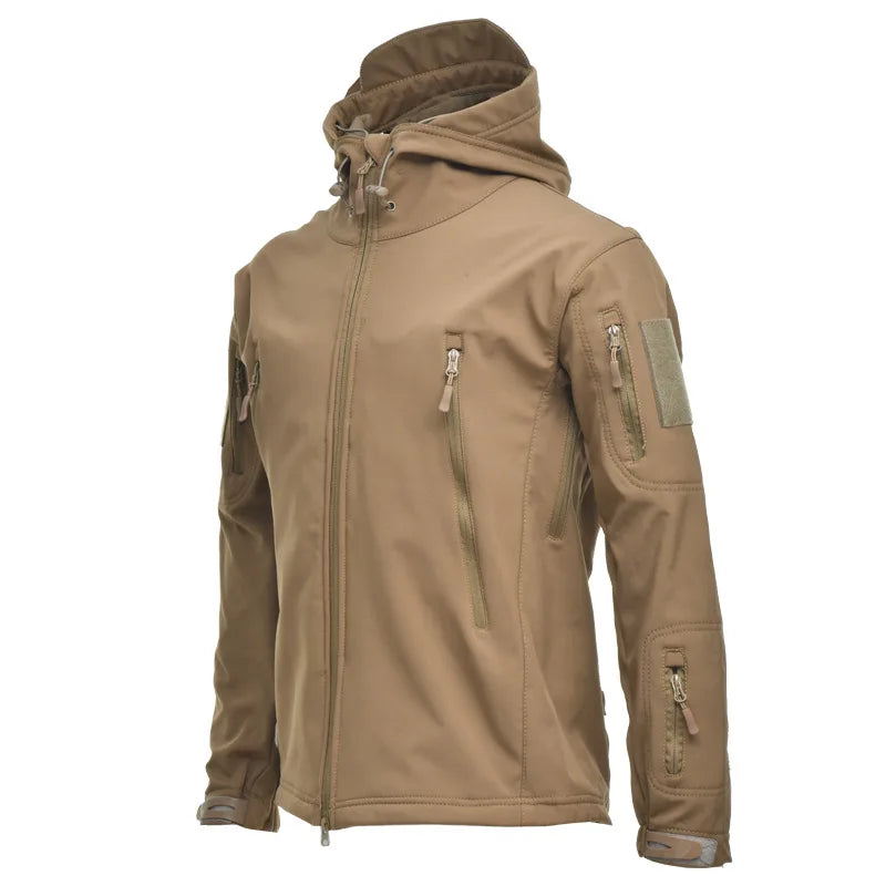 Veste SoftShell Imperméable pour Extérieur 2021 – Coupe-Vent pour Chasse, Ski, Randonnée, Camping, Pêche et Activités Tactiques – Hommes & Femmes - BLACKBEARD OUTDOOR INDUSTRIES