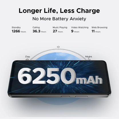 DOOGEE Note 59 5G – Smartphone Android 15 6250mAh 6,75" 120Hz NFC
