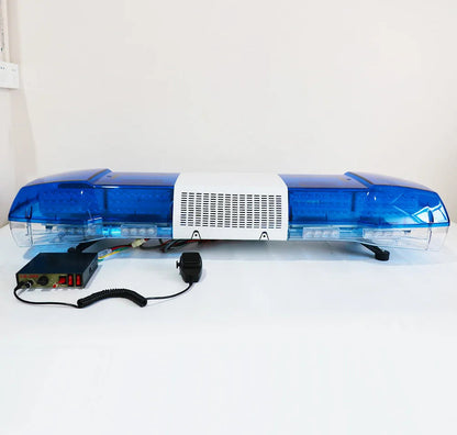 Rampe Lumineuse LED Police 1,2 m | 216 LEDs 108W IP65 | Gyrophare Toit Véhicule d'Urgence 12V - BLACKBEARD OUTDOOR INDUSTRIES