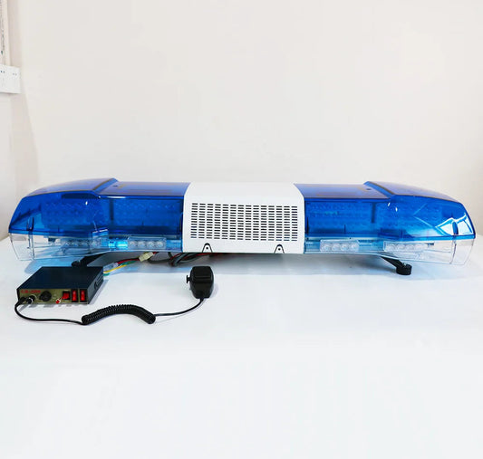 Rampe Lumineuse LED Police 1,2 m | 216 LEDs 108W IP65 | Gyrophare Toit Véhicule d'Urgence 12V - BLACKBEARD OUTDOOR INDUSTRIES