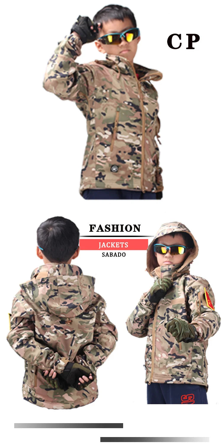 veste softshell tactique enfant Ma boutique