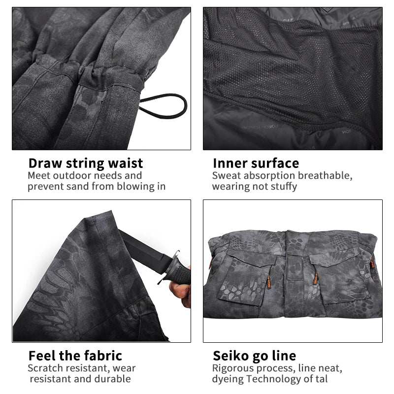 Veste Tactique Homme M65 | HAN WILD – Imperméable, Coupe-Vent, Multifonction - BLACKBEARD OUTDOOR INDUSTRIES