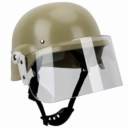 Casque tactique M88 avec visière et cagoule