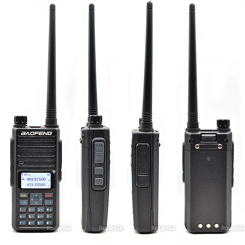 Talkie-Walkie Baofeng DR-1801UV - DMR Longue Portée Dual Band - BLACKBEARD OUTDOOR INDUSTRIES