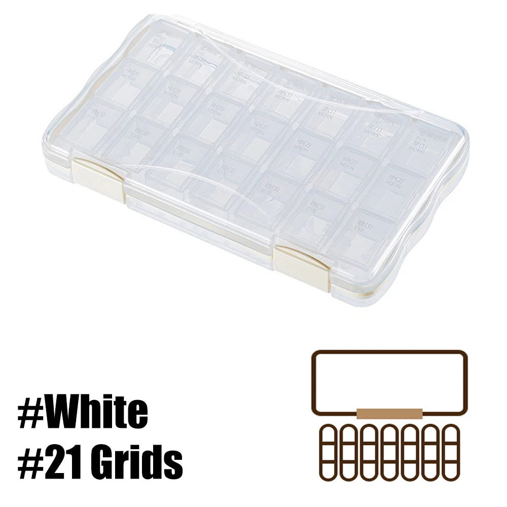 Pilulier Hebdomadaire 21/28 Cases Ma boutique