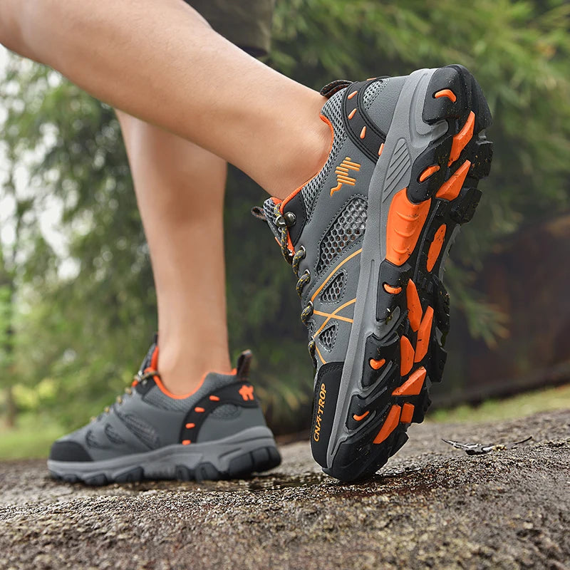 Chaussures de Randonnée Homme - Respirantes en Mesh, Légères et Résistantes - Chaussures de Sport pour Randonnée, Chasse et Activités Tactiques - BLACKBEARD OUTDOOR INDUSTRIES