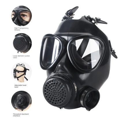 Masque à Gaz MF11B – Protection Gaz et Fumée, Type Militaire, Camping Outdoor