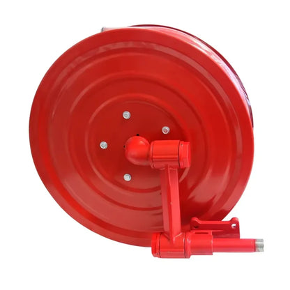 RIA Industriel Rouge Haute Pression – Dévidoir Tuyau 30 m, Raccord 1" ou 3/4", Feux Classe A & B