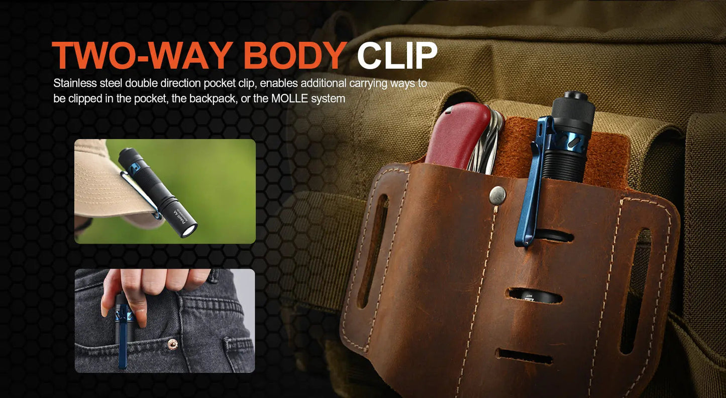 ACEBEAM pokelit AA 14500 flashlight AA torch 950 lumen Ma boutique