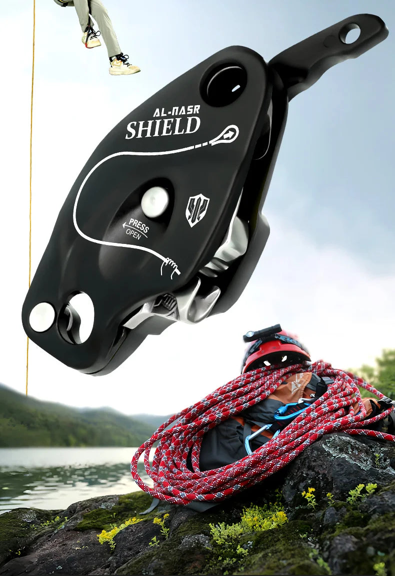 Descendeur d'Escalade Autobrake – Dispositif de Descente pour Travail en Hauteur et Sauvetage - BLACKBEARD OUTDOOR INDUSTRIES