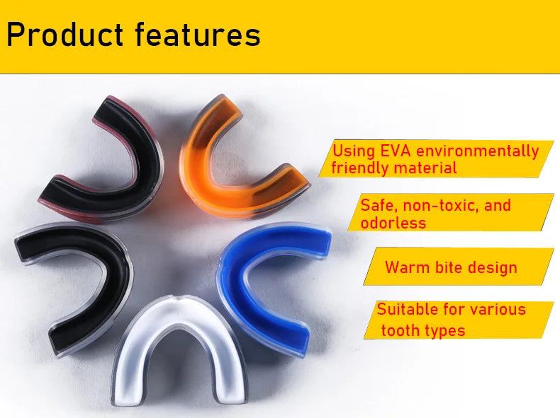 Protège-Dents Professionnel de Combat – Boxe, MMA, Muay Thai, Sanda, Protection Dentaire pour Enfants et Adultes - BLACKBEARD OUTDOOR INDUSTRIES