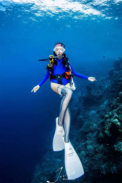 Combinaison Bikini Néoprène Femme 2MM avec Bas – Maillot de Bain Longues Manches Surf, Plongée, Snorkeling, Natation - BLACKBEARD OUTDOOR INDUSTRIES