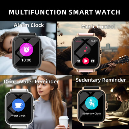Montre Connectée Intelligente 1,83” – Appels & Notifications – Tracker Santé & Sport – DESERTCAT - BLACKBEARD OUTDOOR INDUSTRIES