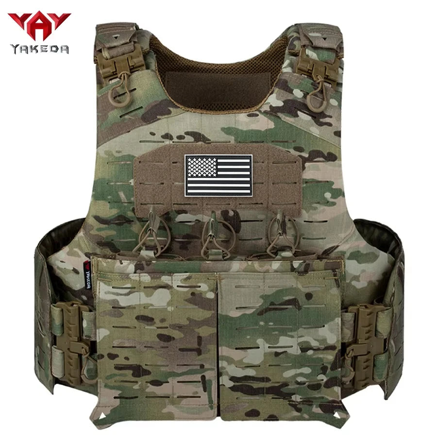 porte plaque YAKEDA Quick Release MOLLE - BLACKBEARD OUTDOOR INDUSTRIES