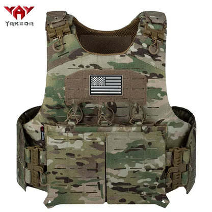 porte plaque YAKEDA Quick Release MOLLE - BLACKBEARD OUTDOOR INDUSTRIES