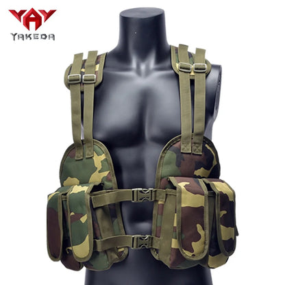 Gilet tactique léger YAKEDA camouflage pour entraînement multifonction en extérieur - BLACKBEARD OUTDOOR INDUSTRIES