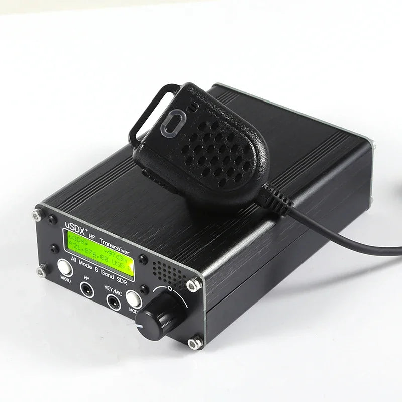 Émetteur-Récepteur SDR QRP USDX+ 3-5W – 8 Bandes HF, SSB/CW, Batterie 4000 mAh, Radio Amateur Portable
