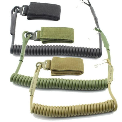 Longe Tactique Élastique Anti-Perte Nylon – Crochet Métal | Ceinture, Gilet, Lampe, Clés | 8 Coloris - BLACKBEARD OUTDOOR INDUSTRIES